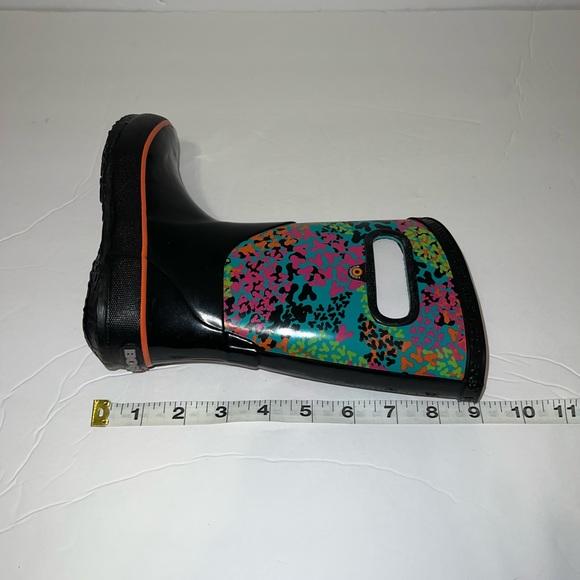 Bogs Girls Footprint Waterproof Boots - Picture 9 of 10